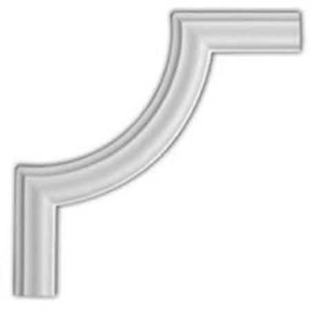 Ekena Millwork 11 1/4"W x 11 1/4"H, Aberdeen Panel Moulding Corner (matches moulding PML01X00AB) PML11X11AB